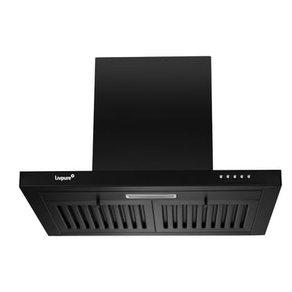 Livpure Shield 60 cm | T-Shape | 1100 m/hr Suction | Baffle Filter | Push Button Control | Low Noise | 6 Year Motor Warranty + 1 Years Comprehensive Warranty | Black Livpure Shield 60 cm | T-Shape | 1100 m/hr Suction | Baffle Filter | Push Button Control