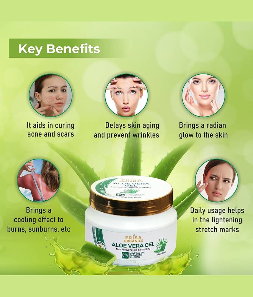 PRISA ORGANICS Aloe Vera Shower Gel