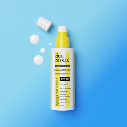 Hydrating Fluid Sunscreen for Face and Body | SPF 60, PA++++ (125ml) Hydrating Fluid Sunscreen for Face and Body | SPF 60, PA++++ (125ml) - Single | 125 ml