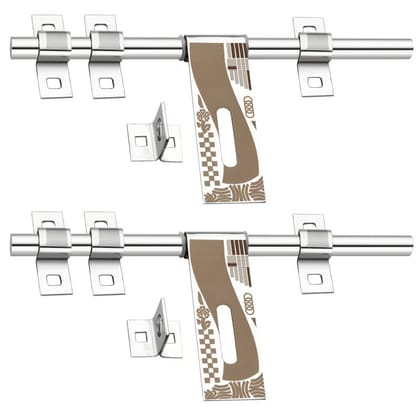 S-GUARD Stainless Steel Door Fitting Aldrop for Home, Gate, Bedroom, Store Room, Offices-AUDI
