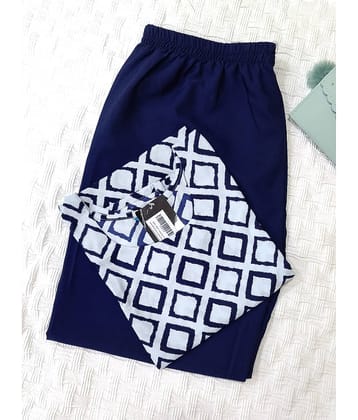 Ethnicbasket Crepe Printed Kurti With Pants Women's Stitched Salwar Suit - White ( Pack of 1 )