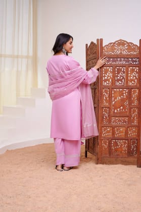 Iris Lilac Dupatta-Free Size / Iris Lilac