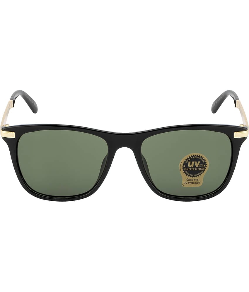 Fair-X Black Square Sunglasses ( Pack of 1 )