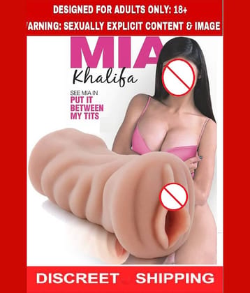 KamYog  MIA KHALIFA MALE POCKET PUSSY MASTURBATOR CUP WITH FREE LUBE-U.S.A
