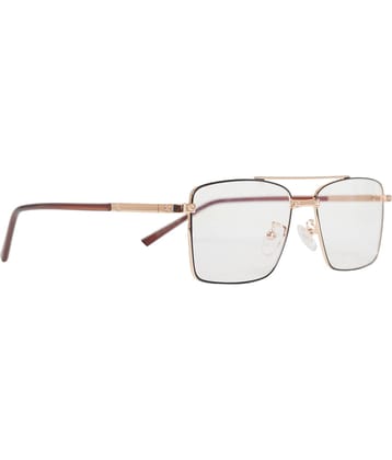 Admire Gold Full Rim Square Computer Glasses ( Pack of 1 )