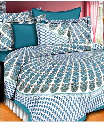 Uniqchoice Cotton Double Bedsheet ( Assorted )