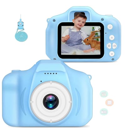 CADDLE & TOES Kids Camera for Girls Boys, Kids Selfie Camera Toy 13MP 1080P HD Digital Video Camera for Toddler, Christmas Birthday Gifts for 4+ to 15 Years Old Children (Blue) CADDLE & TOES Kids Camera for Girls Boys, Kids Selfie Camera Toy 13MP 1080P H CADDLE & TOES Kids Camera for Girls Boys, Kids Selfie Camera Toy 13MP 1080P HD Digital Video Camera for Toddler, Christmas Birthday Gifts for 4+ to 15 Years Old Children (Blue) CADDLE & TOES Kids Camera for Girls Boys, Kids Selfie Camera Toy 13MP 1080P H