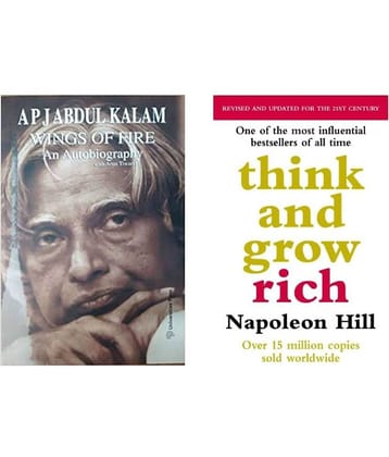 Combo of 2 Books Wings of Fire + Think And Grow Rich (Engish, Paperback)