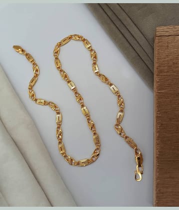 shankhraj mall Gold Plated Chain ( Set of 1 )