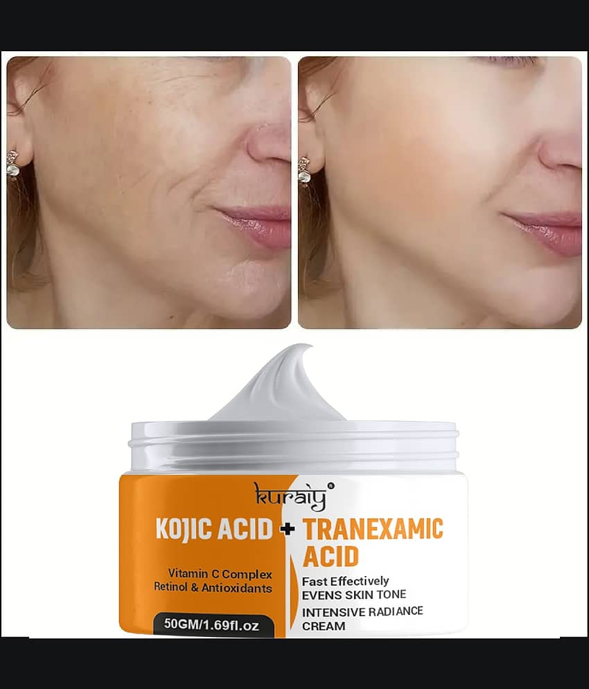 KURAIY Kojic Acid whitening cream Kojic Acid Wrinkle removal Acne scar pigment cream