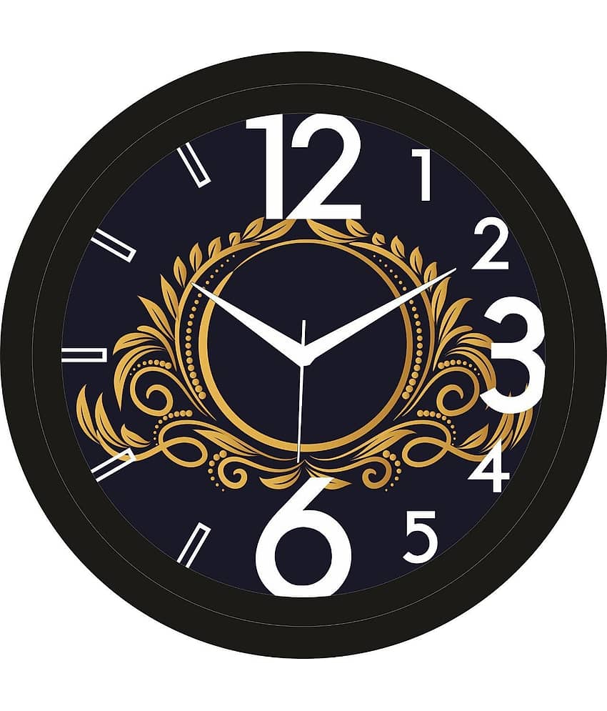 Trendy Homes Circular Analog Wall Clock