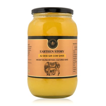 A2 Desi 100% Pure Gir Ghee-1 Ltr