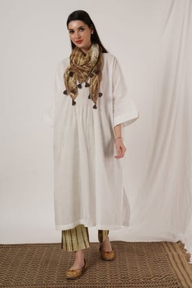 Brown Tie Dye Stole