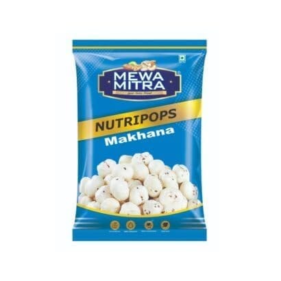 Mewa Mitra Nutripops Phool Makhana (Makhana) | Premium Plain Makhana| Fox Nut (250 g)