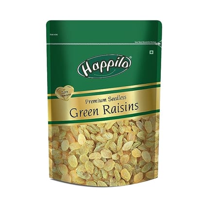 Happilo Premium Seedless Green Raisins (Kishmish) 250 g