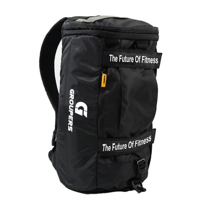 GROUPERS Premium Bag | Multipurpose Gym, Travel & Sports Bag with Adjustable Strap Pack of 03
