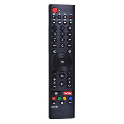 RESORB LED 404 Compatible for Micromax 4k Smart Television Remote Control YouTube Button