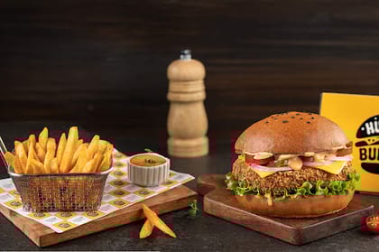 Crunchy Potatohead Burger Combo -?Save Rs 49!!