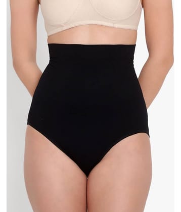 Tkeshto - Black Cotton Women's Tummy Tucker ( Pack of 1 )