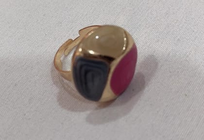 Anti tarnish Multicolour adjustable ring Anti tarnish Multicolour adjustable ring
