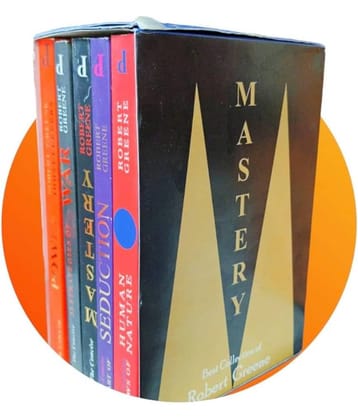 Robert Greene 5 Book Set Concise Power, Mastery, Seduction,WAR, human nature