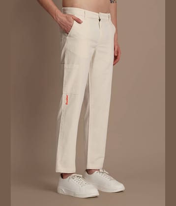 Bene Kleed Straight Men's Cargos - White ( Pack of 1 )