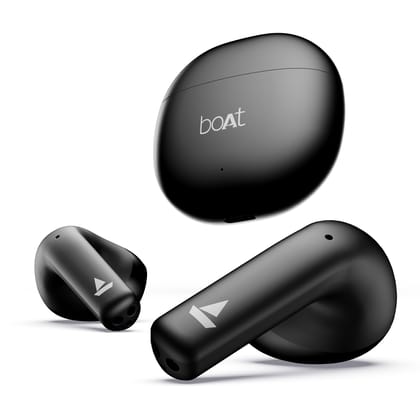 boAt Airdopes Atom 81 Truly Wireless in Ear Ear Buds w/Upto 50H Playtime, Quad Mics ENx Tech, 13MM Drivers,Super Low Latency(50ms), ASAP Charge, BT v5.3(Opal Black) boAt Airdopes Atom 81 Truly Wireless in Ear Ear Buds w/Upto 50H Playtime, Quad Mics ENx T