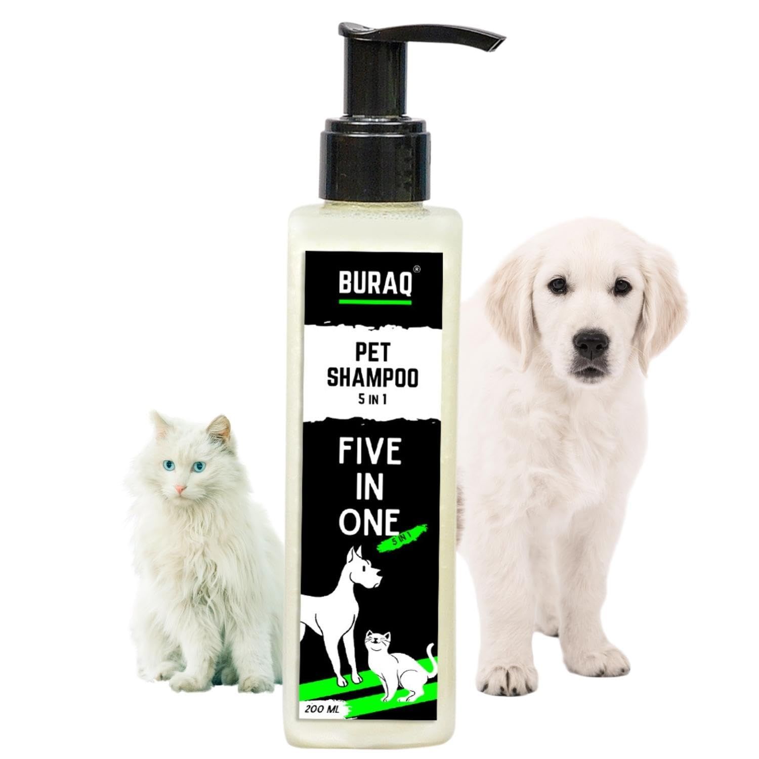 5-in-1 Pet Shampoo – Anti-Dandruff& Moisturizing Formula