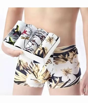 Cavenders Pack of 5 Nylon Trunks For Men's ( Multicolor )