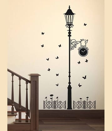 Inkfence Wall Sticker Abstract ( 129 x 62 cms )