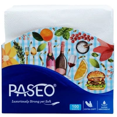 Paseo Napkin Party Pack 1 Ply (36 Pack)