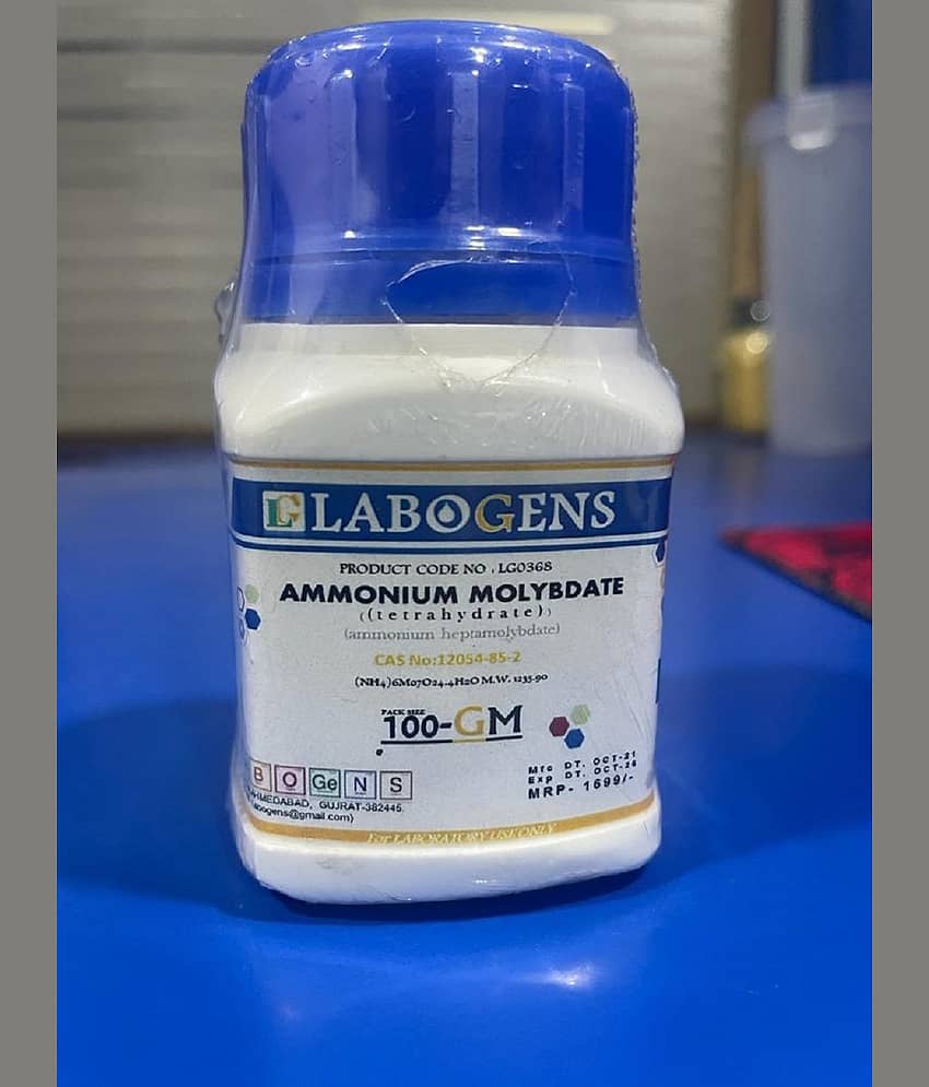 AMMONIUM MOLYBDATE TETRAHYDRATE -100gm