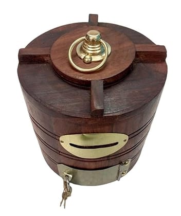Piggy Money Bank Wooden