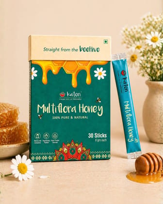 Pure Multiflora Honey Sachets - Katori