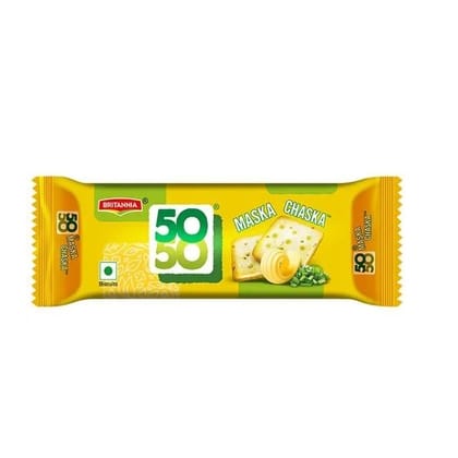 Britannia 50-50 Maska Chaska Biscuits 45 Gms