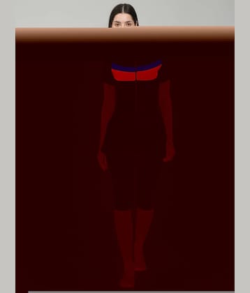 MEGASKA Blue One Piece Swimming Costume