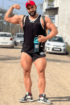 Streetwear Tank With Classic Shorts Coord (Black)-S
