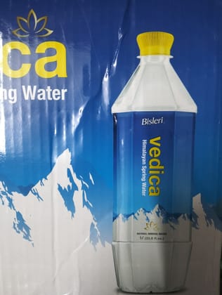 Bisleri Vedica Himalayan spring water 12 bottal 1ltr