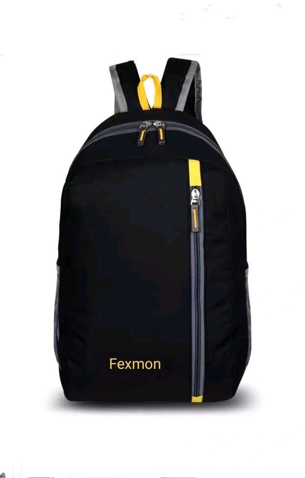 Boys & Girls Multipurpose Bag for school, colleges office travel 20 L Backpack (Black)