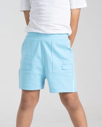 Cotton Rich Flo Shorts-4-5 Y / Ice Blue