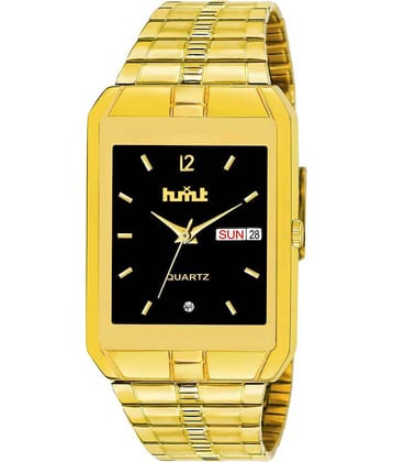 HMXT Gold Metal Analog Men's Watch