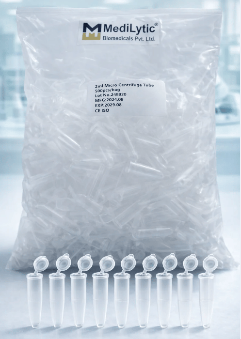 MediLytic MCT Vials (2 ml) (Each Bag Contain 500 nos),Pack of 2 nos