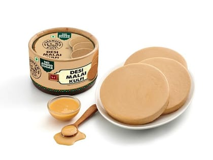 No Added Sugar Desi Malai Slice Kulfi (Pack of 3)