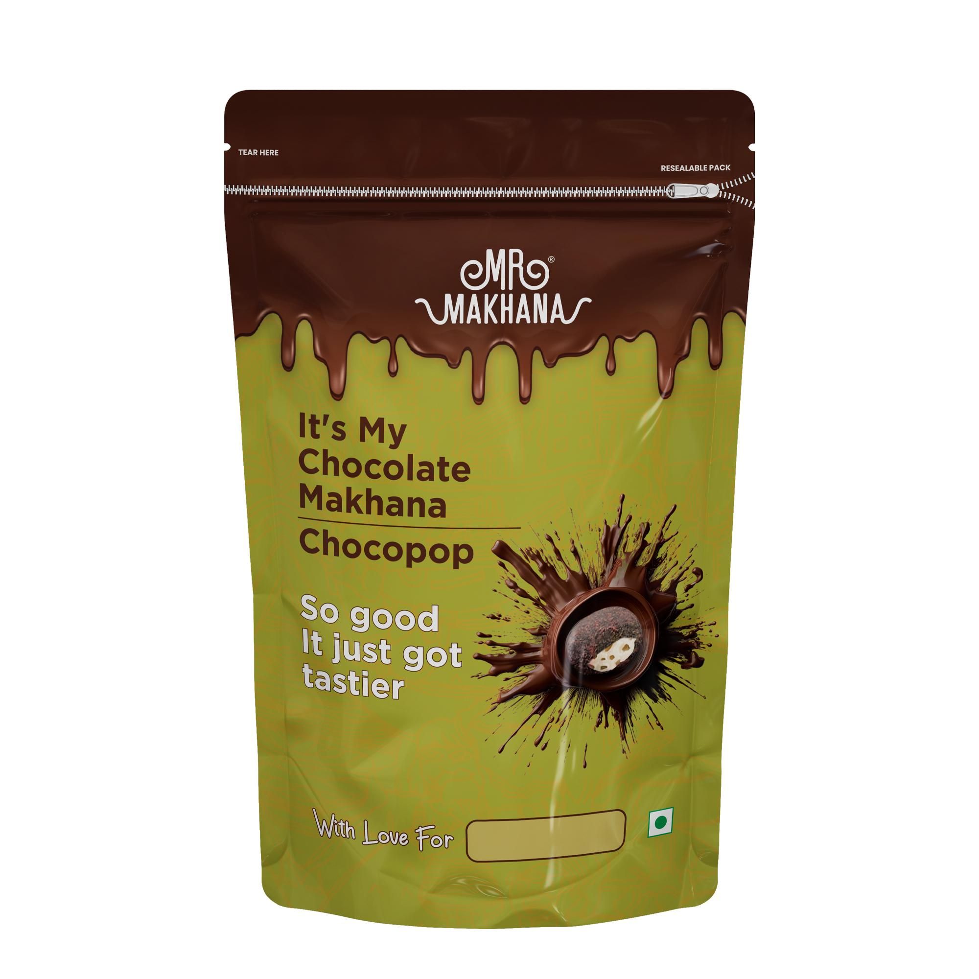 MR MAKHANA CHOCOLATE MAKHANA | 65 G | PACK OF 3