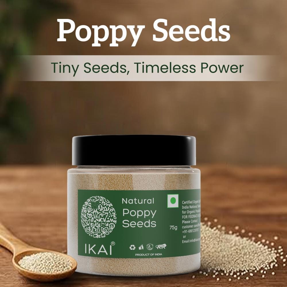 Natural Poppy Seeds | Khus Khus | Posto Dana | Pure | Exotic Spice | 50g