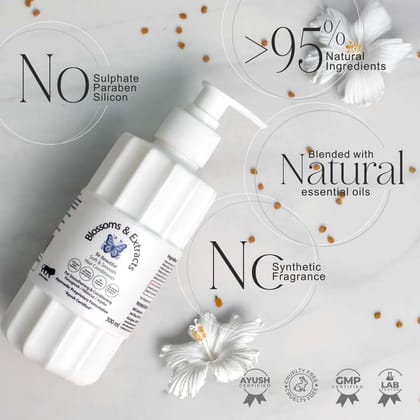 Blossoms & Extracts Be Beautiful Soft & Smooth Conditioner With Fenugreek, Hibiscus & Jojoba