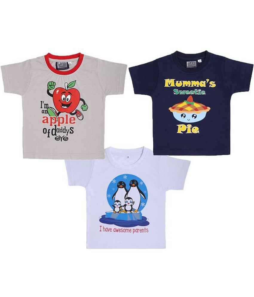 Neo Garments Pack of 1 Boys Cotton T-Shirt ( Multi Color )