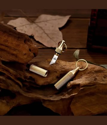 BAWALY Gold Men's Regular Keychain ( Pack of 1 )