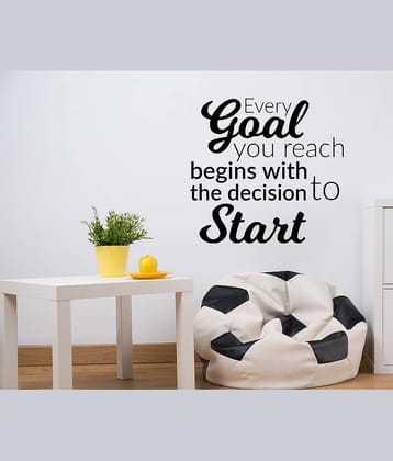 Asmi Collection Success Motivational Quotes Wall Sticker ( 55 x 60 cms )
