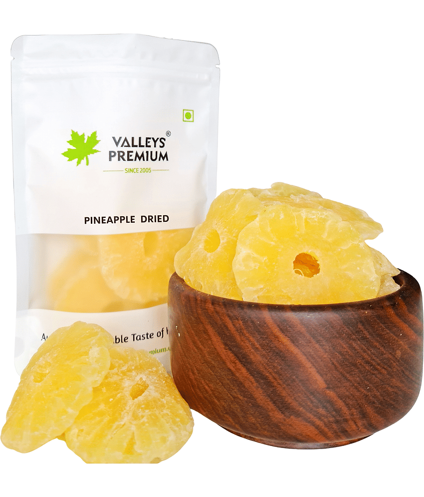 Valleys Premium Sun Dried Natural Pinapple 400 Grams